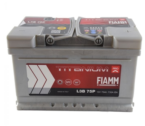 Akumulator 12V 75Ah 730A FIAMM Titanium Pro 40 desno+